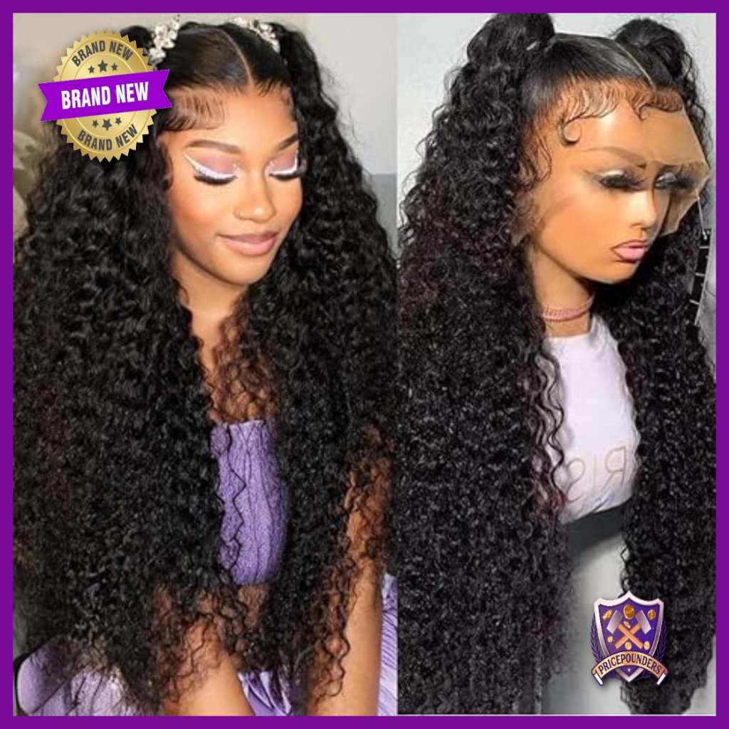 13x6 Hd Lace Front Wig Human Hair Water Wave 200 Density Pre Plucked